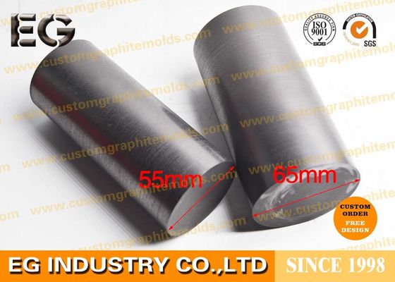 China Density Of 1.85g / Cm3 Pure Graphite Rod Low Ash Purified 70 Mpa Compressive Strength supplier