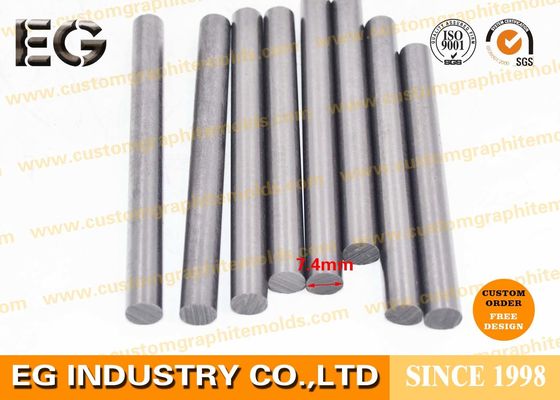 China Stirring Carbon Graphite Rods Extruded Press Customized Design ISO19000 Accepted 7.4mm custom diameter length supplier