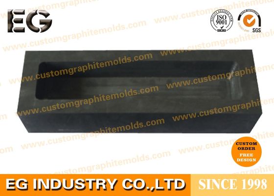 China 48 HSD Custom Graphite Molds / Continuous Horizontal Casting Graphite Ingot Mould / graphite boat supplier