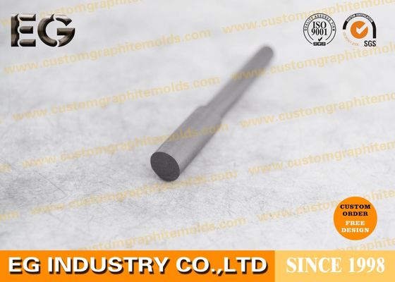 China Dia 5*300 mm Thick Extruded Graphite Rod , Gold Crucible Graphite Rod Electrodes supplier