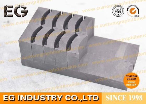 China Diamond Segments Saw Blade Graphite Gauge Mold , 1.80g/cm3 density Fine Grained Metal Casting Molds supplier