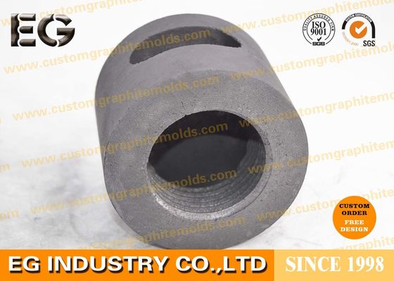 China High pure High thermal shock resistance graphite Round nut with hole on the side for Industrial supplier
