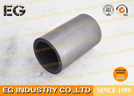 China High Purity Polished Carbon Graphite Crucible Melting Refining Tool With Fine Matrix Design supplier