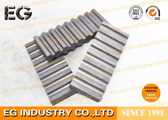 China High Press Graphite Gauge Mold , 45 Mpa Bending Strength Custom Graphite Ingot Molds supplier