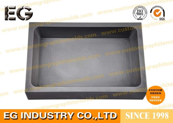 China High Purity Graphite Ingot Mold Metal Casting For Gold Bar Customized Dimension supplier