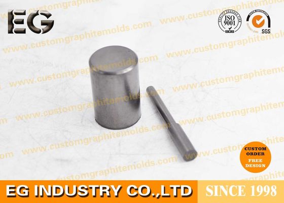 China Stirring 0.25 Inch OD Graphite Round Bar , Electrical Conductivity high purity Graphite Cylinder supplier