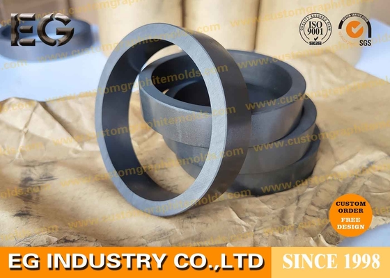 China 1.78 - 1.85g/cm3 High Density Carbon Mechanical Sealing Graphite Ring / Round Block For Metallurgy supplier