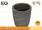 High Purity Carbon Graphite Crucible Copper Gold Machined With High Density supplier