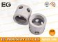 Customizable High purity graphite Round nut with six holes on the side Long service life with 45º Chamfer supplier